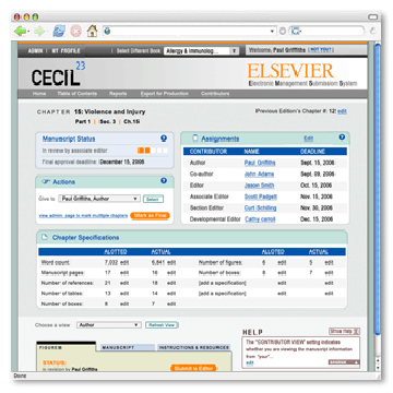 The Cecil Manuscript Management System