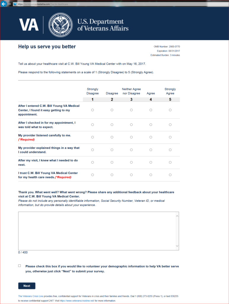 Web-based surveys